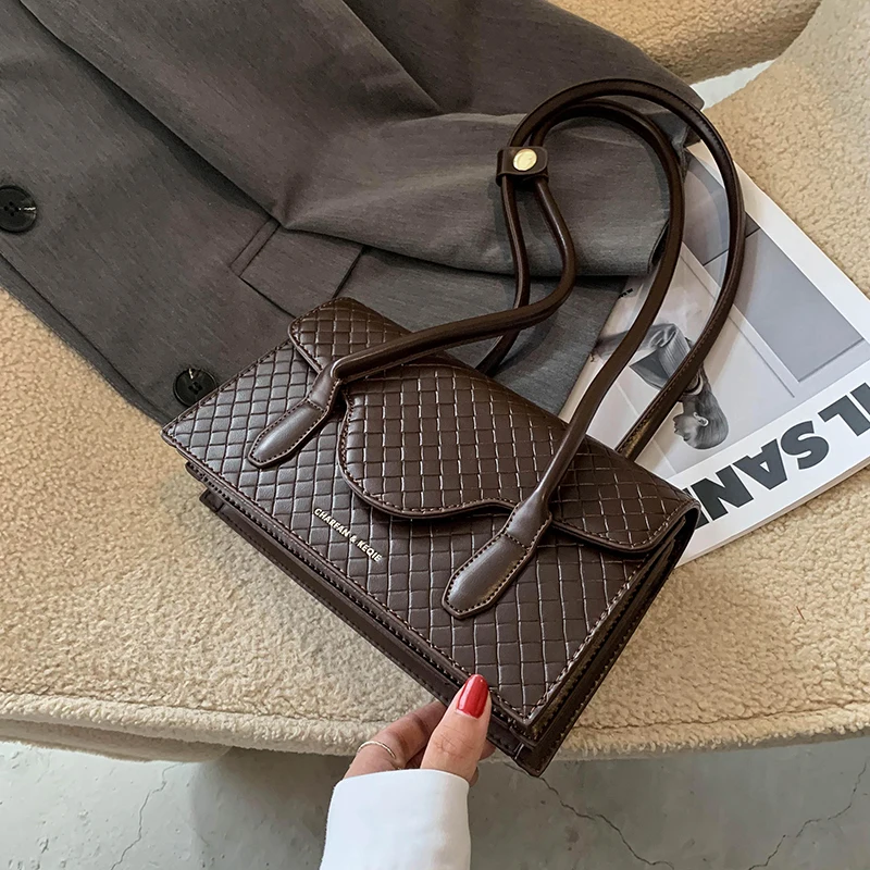 

с доставкой Small PU Leather Crossbody Bags for Women 2020 Branded Shoulder Handbags and Purses Female Trending Cross Body Bag